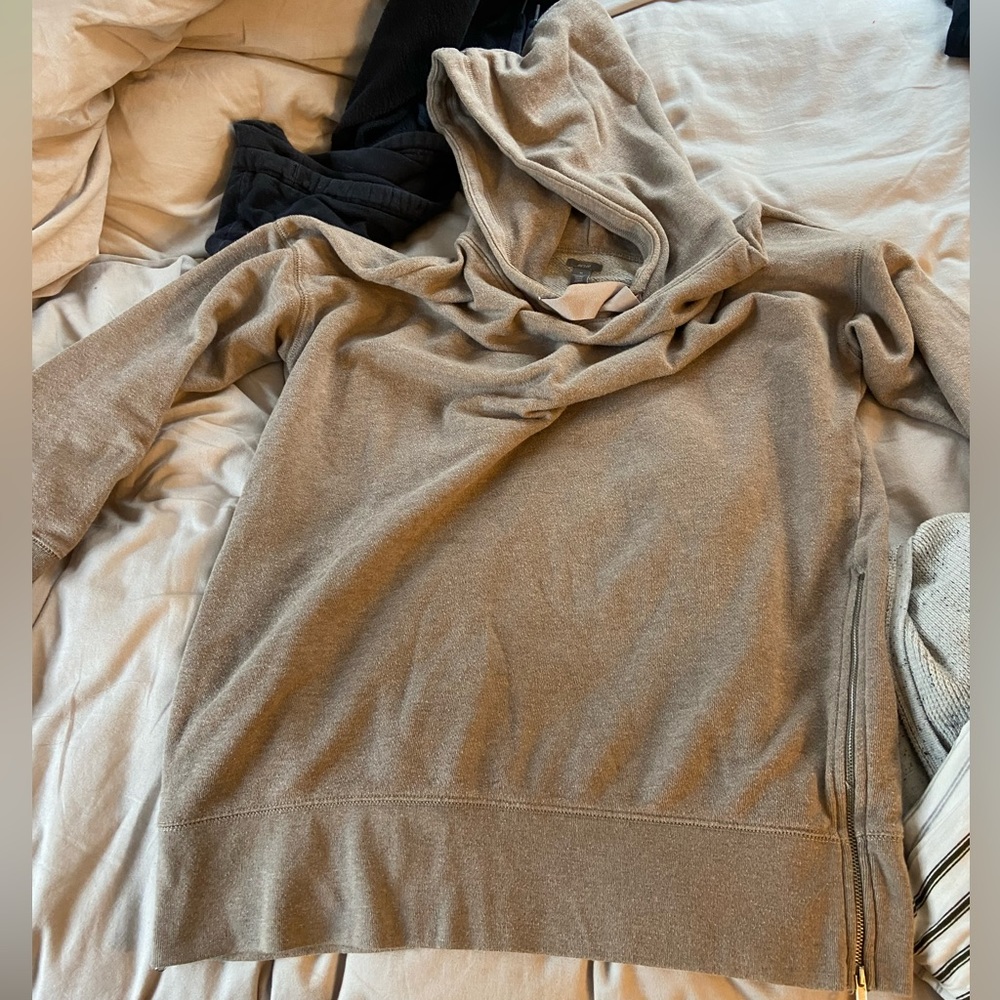 Aerie side zip tunic hoodie M